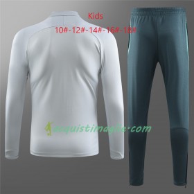 Chelsea Bambino Tute Felpe da Allenamento Grigio Bianco 2018/2019